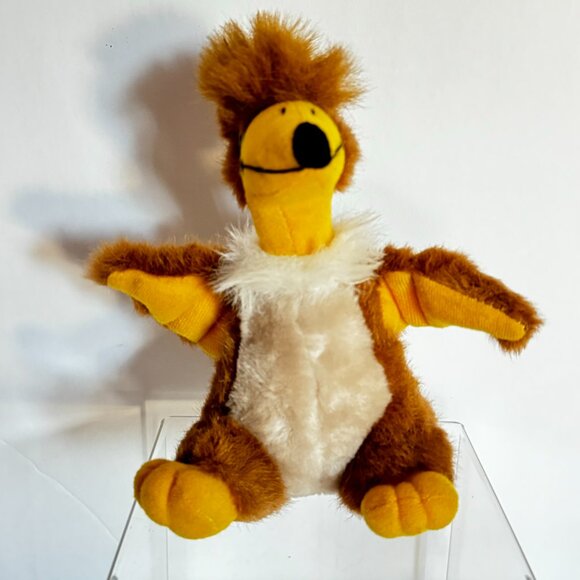 Vtg Pizzazz King Plush Vulture Brown Tan Stuffed animal RARE - Picture 2 of 13